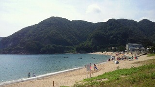 元の夏の海に・・・
